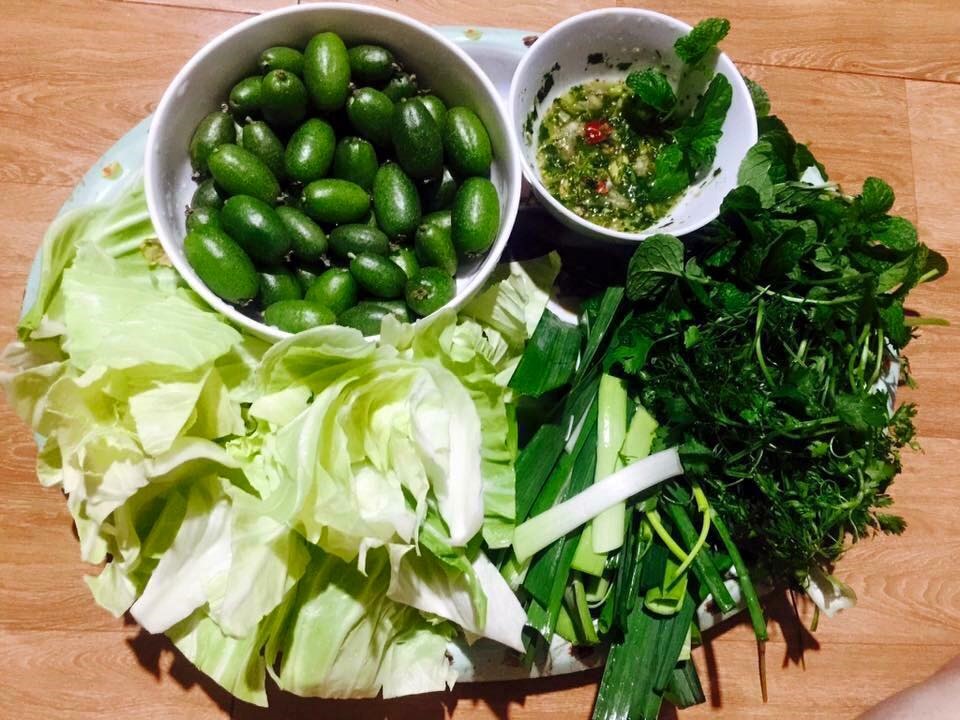 Bắp cải cuốn nhót- Món ăn độc đáo của người Thái ở Mộc Châu